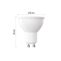 LED žárovka ZQ8E42S Classic MR16 / GU10 / 7 W (60 W) / 800 lm / teplá bílá / krokově stmívatelná