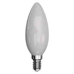 LED žárovka Z74216 Filament Candle mléčná 4,2 W E14 teplá bílá