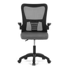 Kancelářská židle, houpací mechanismus, šedá síťovina, KA-K2006 GREY