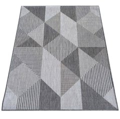 Kusový koberec ZARA 16 Oboustranný, šedý, 80 x 150 cm
