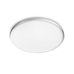 Koupelnové stropní a nástěnné svítidlo (8718699777333) SPRAY LED 17 W 1500 lm 2700 K IP44 34,7 cm stříbrné