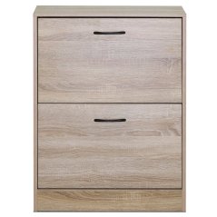Botník, MDF, hnědá, ABO-G1014 OAK