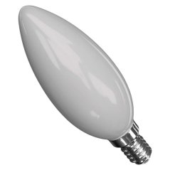 LED žárovka Z74216 Filament Candle mléčná 4,2 W E14 teplá bílá