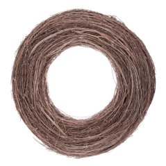 Nástěnná dekorace, Věnec proutěný - pr. 60 cm, barva hnědá (OT304-60)