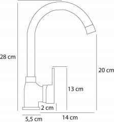 Páková kuchyňská vodovodní baterie Pyramis BELLO DUO BÉŽOVÁ (90.927.038)