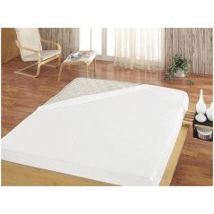 Prostěradlo bila jersey 100x200x25