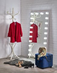 Stojací zrcadlo PEARL s osvětlením LED