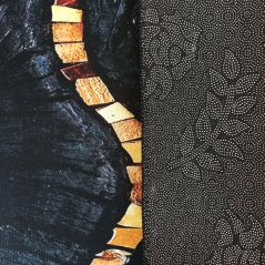 Kusový koberec BLACK AND GOLDN 11, 120 x 180 cm
