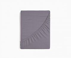 Prostěradlo, Středně šedá jersey s elastanem 100x200x40