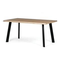 Moderní jídelní stůl 160x90cm, mdf, divoký dub, HT-F4516 OAK
