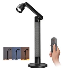 Stolní lampa (WO67) s RGB podsvícením 10W, 600lm, CCT, DO