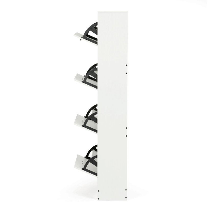 Botník mdf, bílá, ABO-G1018 WT