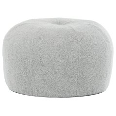 Taburet, šedá Bouclé látka. (AK-307 GREY2)