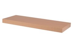 Nástěnná polička 60 cm, barva buk. Baleno v ochranné fólii. (P-001 BUK)