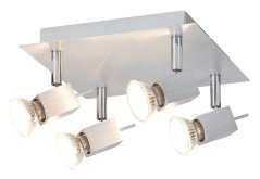 Bodové stropní svítidlo 6760 LED AGATA 4xGU10,5 W, 230 V