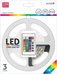 LED pásek (9570598) 12 V, 7,2 W, m, RGB trafo, 3 m