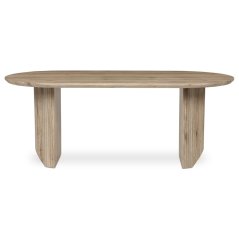 Moderní jídelní stůl, 200x100x76 cm, MDF deska, 3D dekor dub san remo. (HT-W1578 SRE)