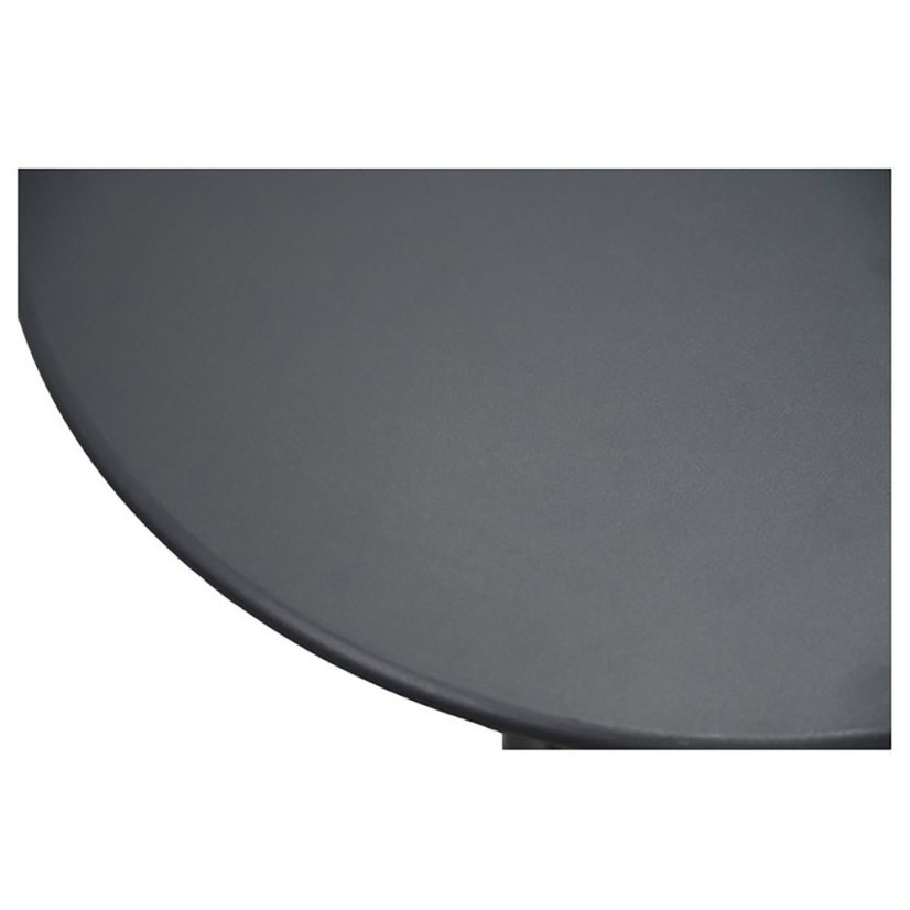 Balkónový set 1 + 2, stůl 60x60, židle umělý ratan barva antracit,  kov antracit (AZ-L1103 GREY)