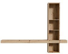 Police Louoto LTOB01-D78,225x171x25 cm, barva dub artisan