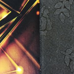 Kusový koberec BLACK AND GOLDN 14, 80 x 150 cm