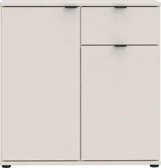 Komoda Ganymebe GNMK22L-U60,80x82,3x34 cm, barva písková