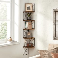 Polička MDF, hnědá, ABP-E1051 OLW
