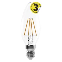 LED žárovka Z74214 Filament Candle A++  4 W E14 neutrální bílá