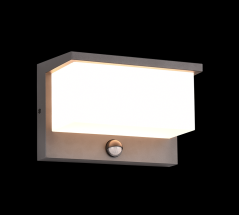 Venkovní nástěnné svítidlo (240969142) Nestos 1x13 W, 1300 lm 3000 K černá