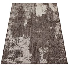 Kusový koberec ZARA 10 Oboustranný, hnědý, 200 x 290 cm