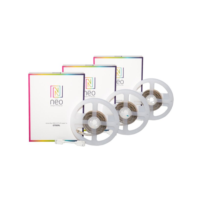 Chytrý barevný stmívatelný LED pásek (07009T) 3x Neo RGB + CCT LED 1 m