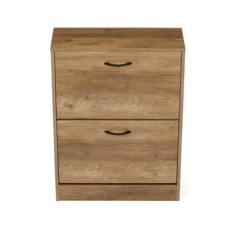 Botník mdf, hnědá, ABO-G1014 ELM