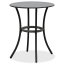 Balkónový set 1 + 2, stůl 60x60, židle umělý ratan barva antracit,  kov antracit (AZ-L1103 GREY)