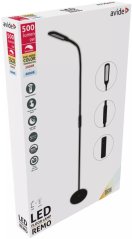 Stojací lampa (9570173) REMO FLOOR BLACK 9 W CCT černá