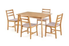 Set dřevěný jídelní stůl se židlemi CORDOBA + 4 židle