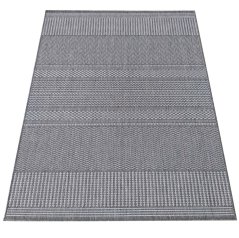 Kusový koberec PATIO 12 šedý, 120 x 170 cm