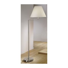 Stojací lampa (264.41.6) BL HILTON, Nickel, matt, Color, 1 flg., E27,60 W