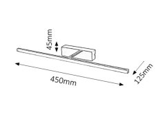 Obrazové svítidlo 3909 PICTURE SLIM LED, 8 W, 230 V