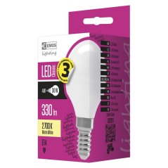 LED žárovka ZQ1211 Classic Mini Globe 4 W E14 neutrální bílá