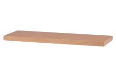Nástěnná polička 80cm, barva buk. Baleno v ochranné fólii. (P-005 BUK)