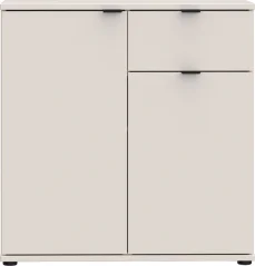 Komoda Ganymebe GNMK22L-U60,80x82,3x34 cm, barva písková
