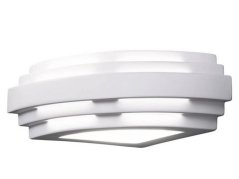 Nástěnné svítidlo (0290.61E) WL STIEGEL, Weiss, 1 flg., G9,48 W, IP20, L 8 cm, B 23 cm, A 13 cm, Eckmontage