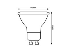 LED žárovka 79004 SMD LED, GU10,5 W, 400 lm, RGB