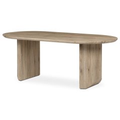 Moderní jídelní stůl, 200x100x76 cm, MDF deska, 3D dekor dub san remo. (HT-W1578 SRE)