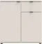 Komoda Ganymebe GNMK22L-U60,80x82,3x34 cm, barva písková