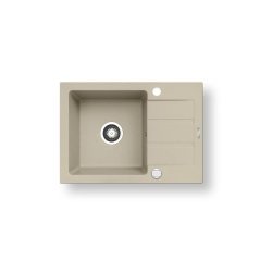 Kuchyňský granitový dřez Pyramis NEXT 62x44 1B1D beige (70.093.601)
