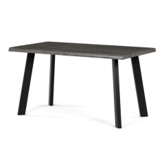 Moderní jídelní stůl 140x80cm, mdf, šedý dub, HT-F4514 GREY