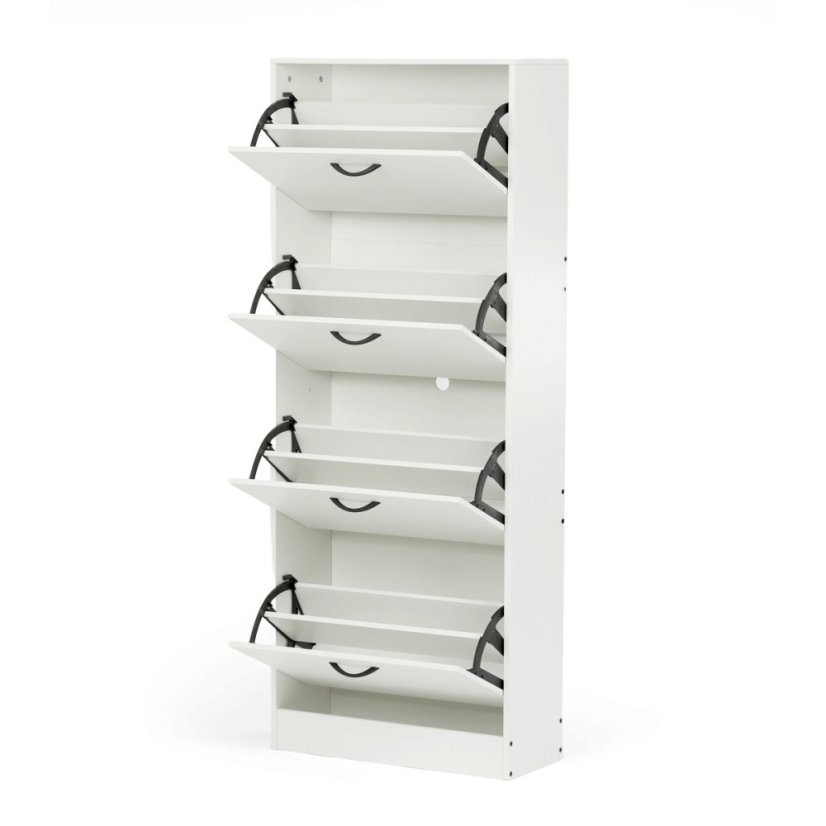 Botník mdf, bílá, ABO-G1018 WT