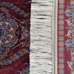 Kusový koberec EXCLUSIVE Qum Silk 08 červený, 200 x 300 cm