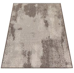 Kusový koberec ZARA 10 Oboustranný, hnědý, 80 x 150 cm