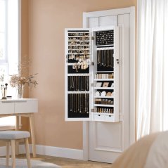Zrcadlo mdf, bílá, AZR-E1193 WT